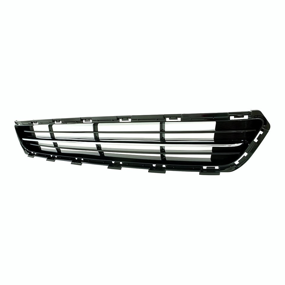 2014-2015 Kia Optima Grille Lower Painted Black With Chrome Moulding Sx/Sx-T/Sxl – Side View (KI1036120)