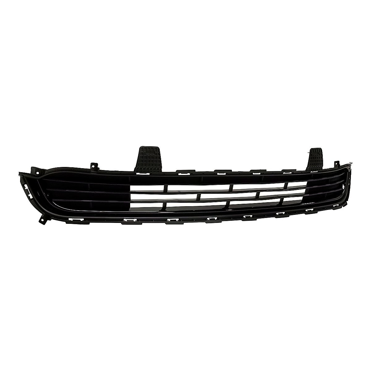 2016-2018 Kia Optima Grille Lower Matte Dark Gray With Smooth Black Moulding Ex/Lx Model – Side View (KI1036139)