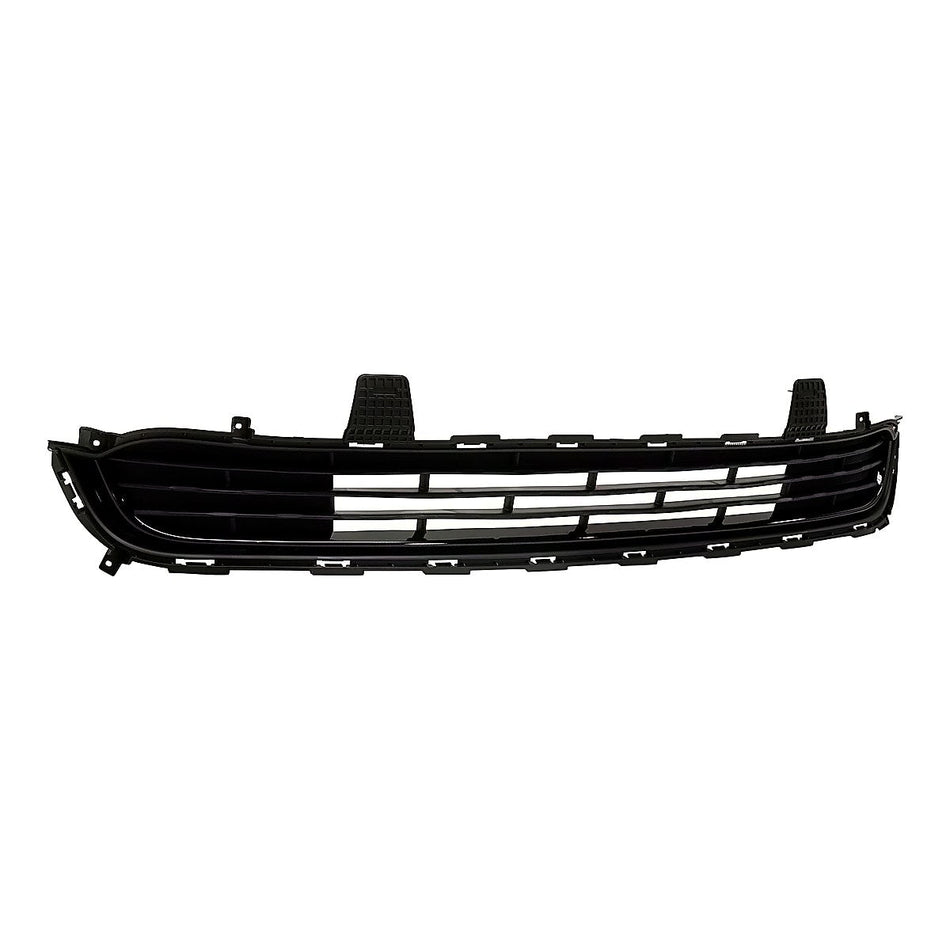 2016-2018 Kia Optima Grille Lower Matte Dark Gray With Smooth Black Moulding Ex/Lx Model – Side View (KI1036139)