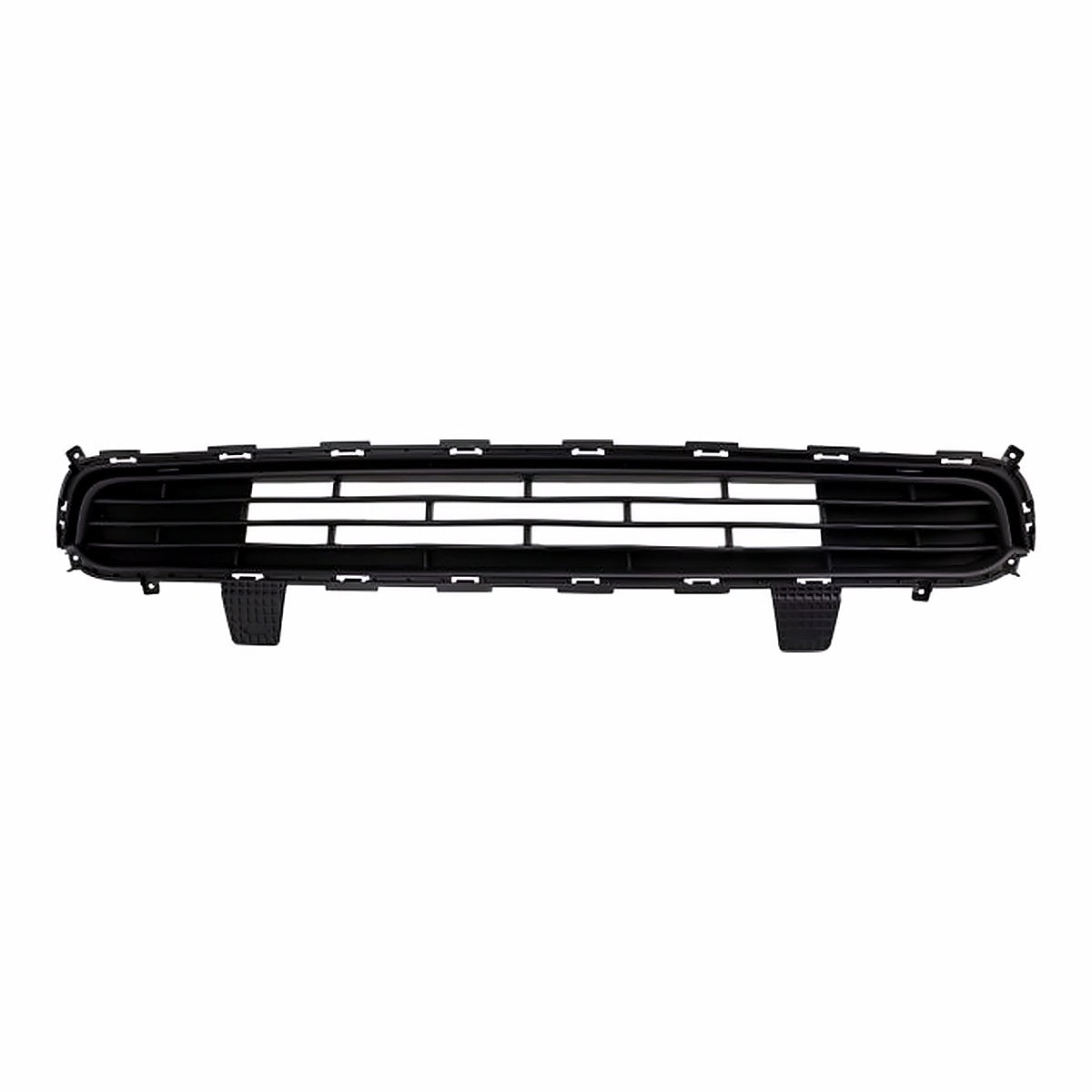 2016-2018 Kia Optima Grille Lower Matte Dark Gray With Gray Moulding Ex/Lx Model Without Sport Bumper/Adaptive Cruise – Front View (KI1036140)