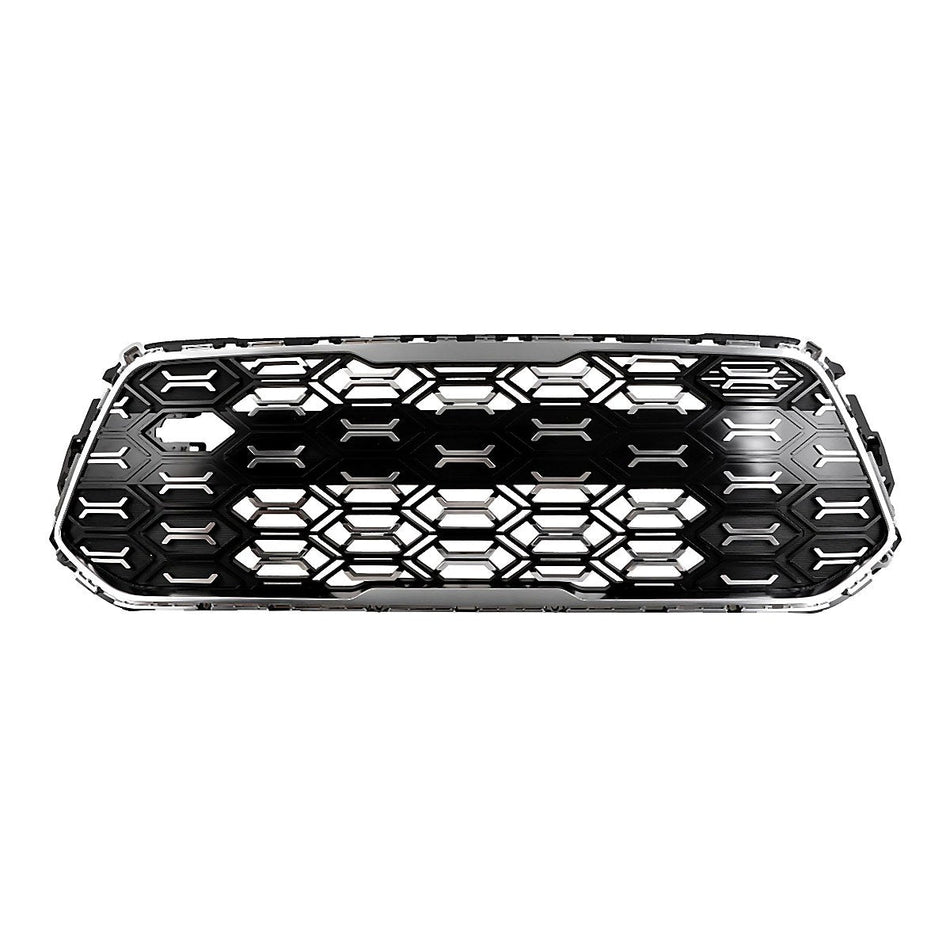 2023-2025 Kia Soul Grille Front Black With Chrome Frontame Without Adaptive Cruise For Gt-Line Models – KI1036197