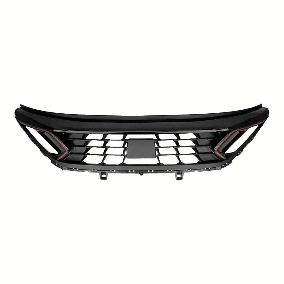 2022-2024 Kia Forte Grille Front Dark Gray With Adaptive Cruise Gt/ Gt-Line Sdn – KI1036199