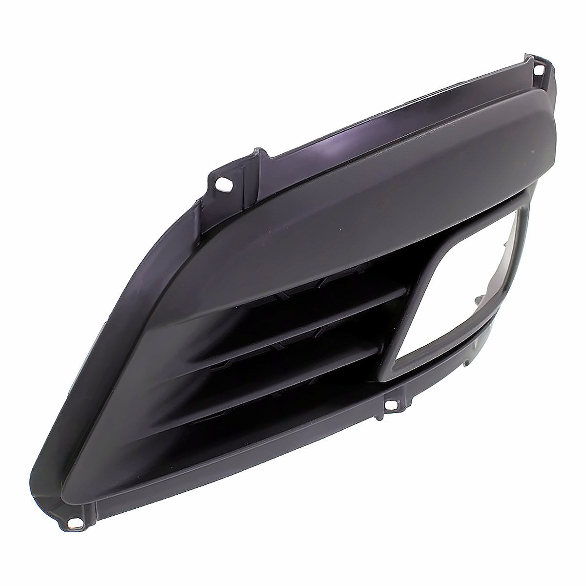 2009-2010 Kia Magentis Fog Light Cover Front Driver Side Matte-Black With Hole – Side View (KI1038106)