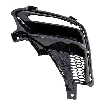 2019-2021 Kia Forte Fog Light Bezel Front Driver Side Ptd Black Sdn – Front View (KI1038135)