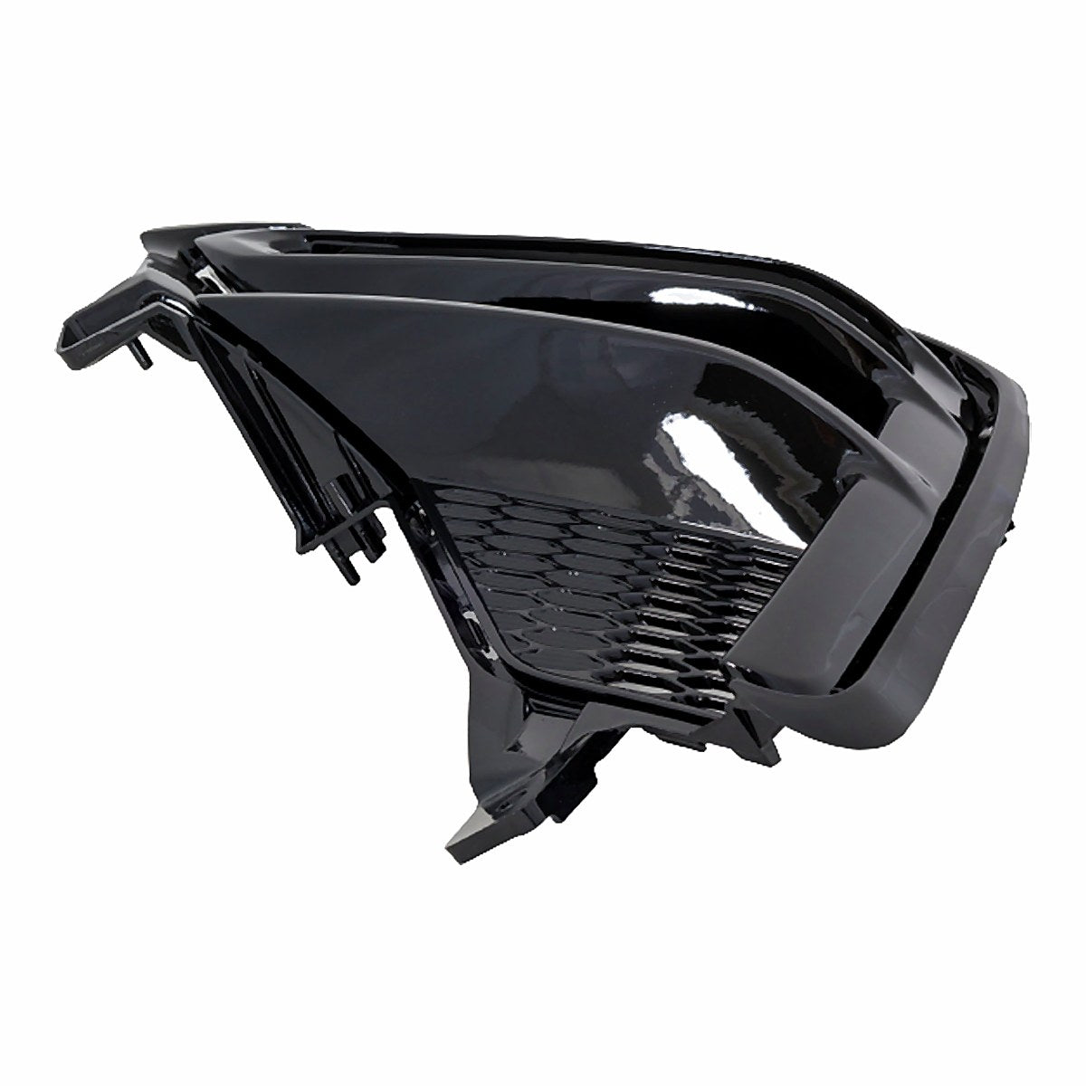 2019-2021 Kia Forte Fog Light Bezel Front Driver Side Ptd Black Sdn – Back View (KI1038135)