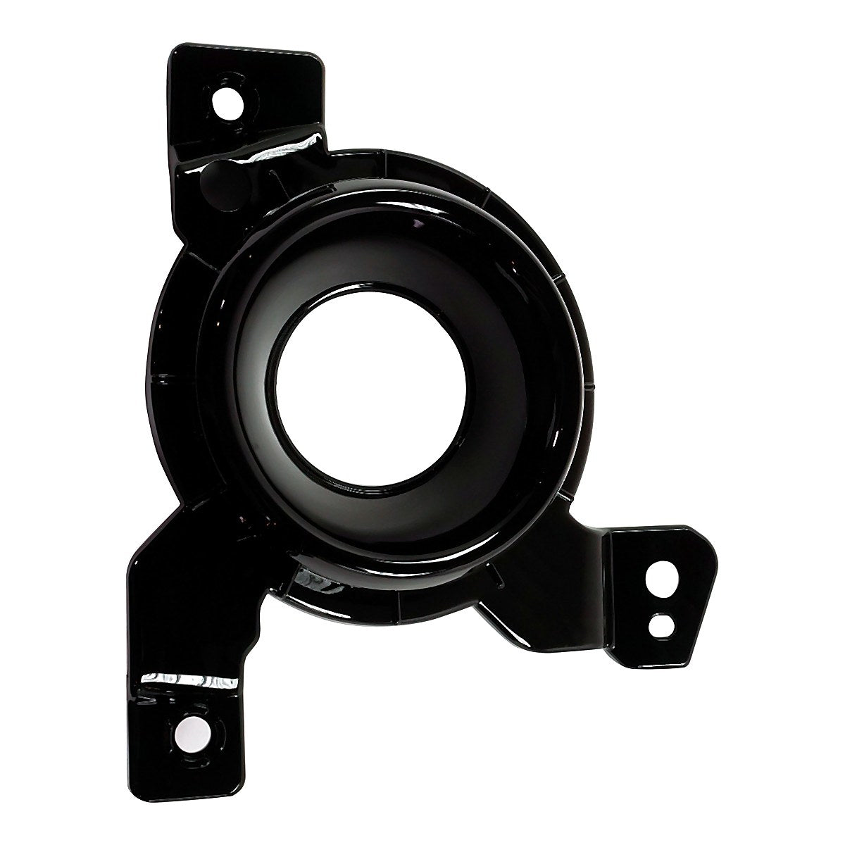 2019-2021 Kia Forte Fog Light Bezel Front Driver Side Gloss Black Finish S/Ex Model (Mounted In Lower Grille) – Front View (KI1038136)