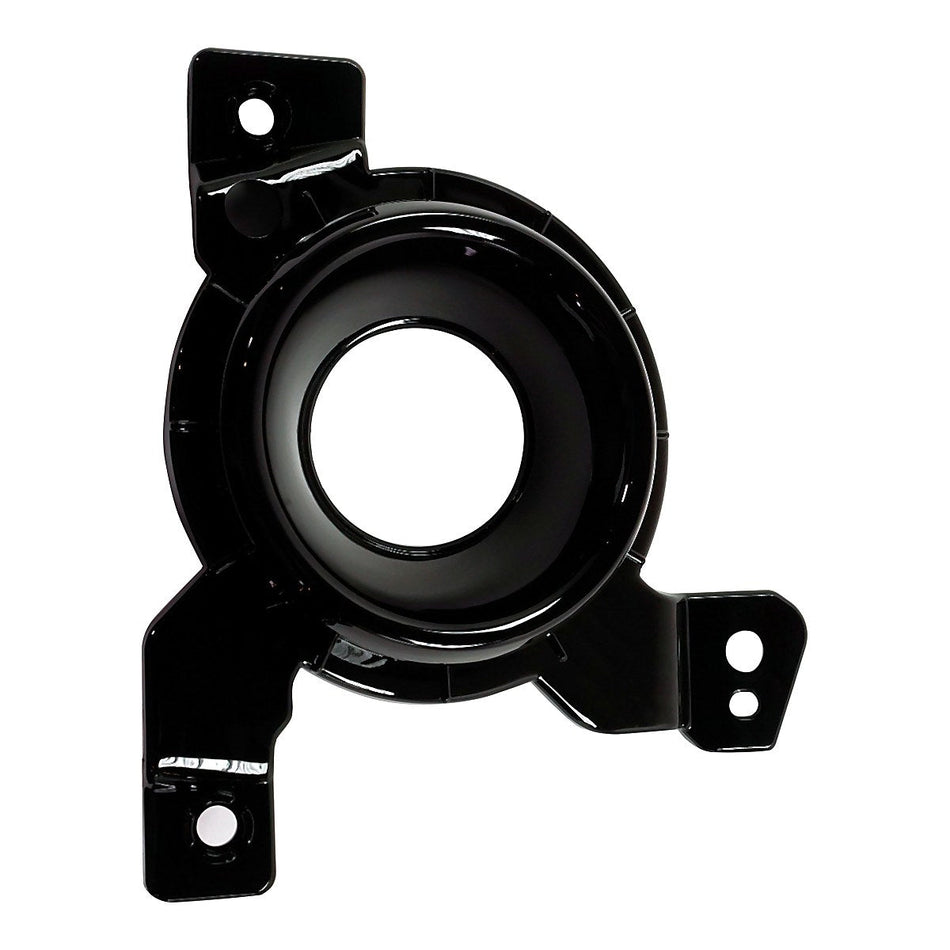 2019-2021 Kia Forte Fog Light Bezel Front Driver Side Gloss Black Finish S/Ex Model (Mounted In Lower Grille) – Front View (KI1038136)