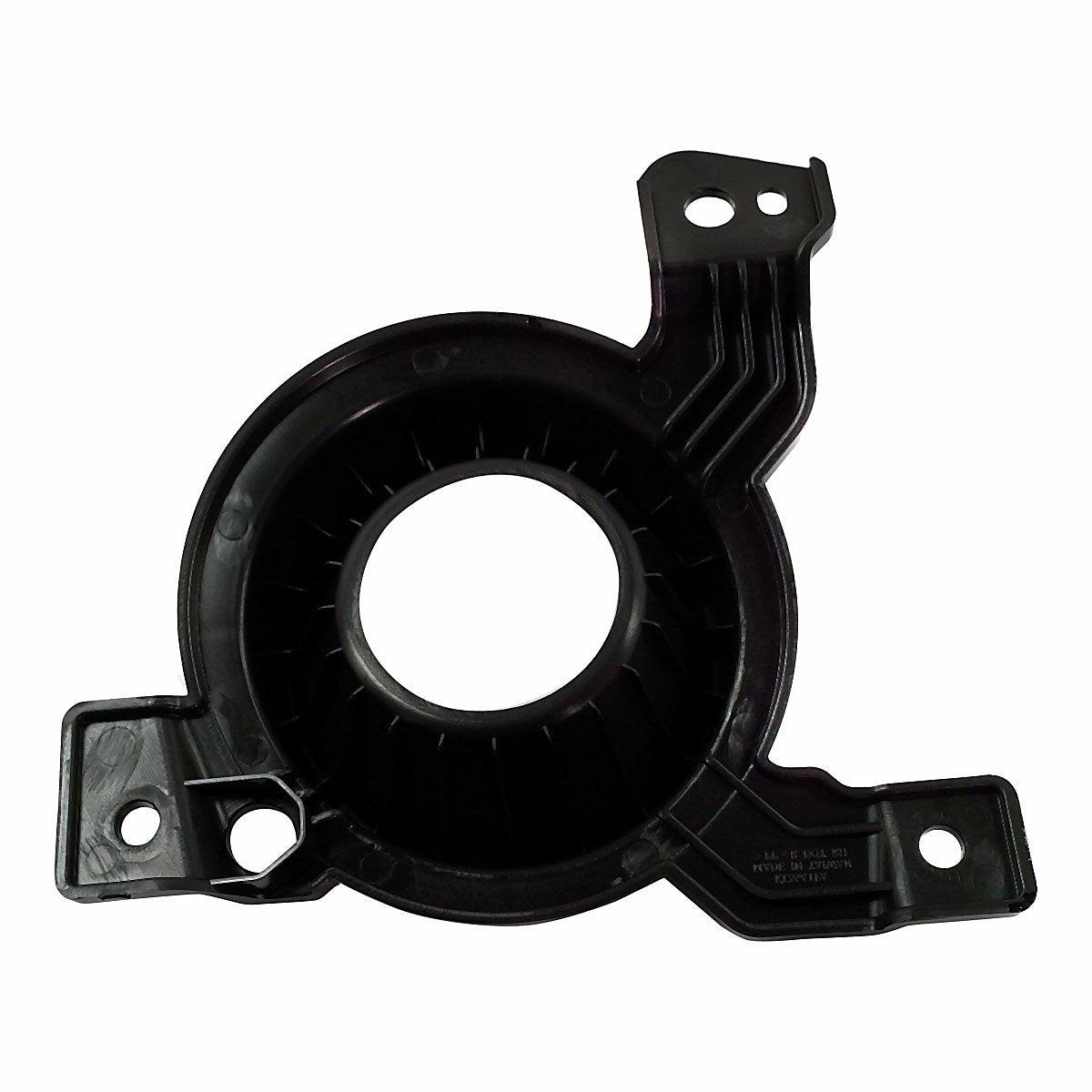 2019-2021 Kia Forte Fog Light Bezel Front Driver Side Gloss Black Finish S/Ex Model (Mounted In Lower Grille) – Back View (KI1038136)