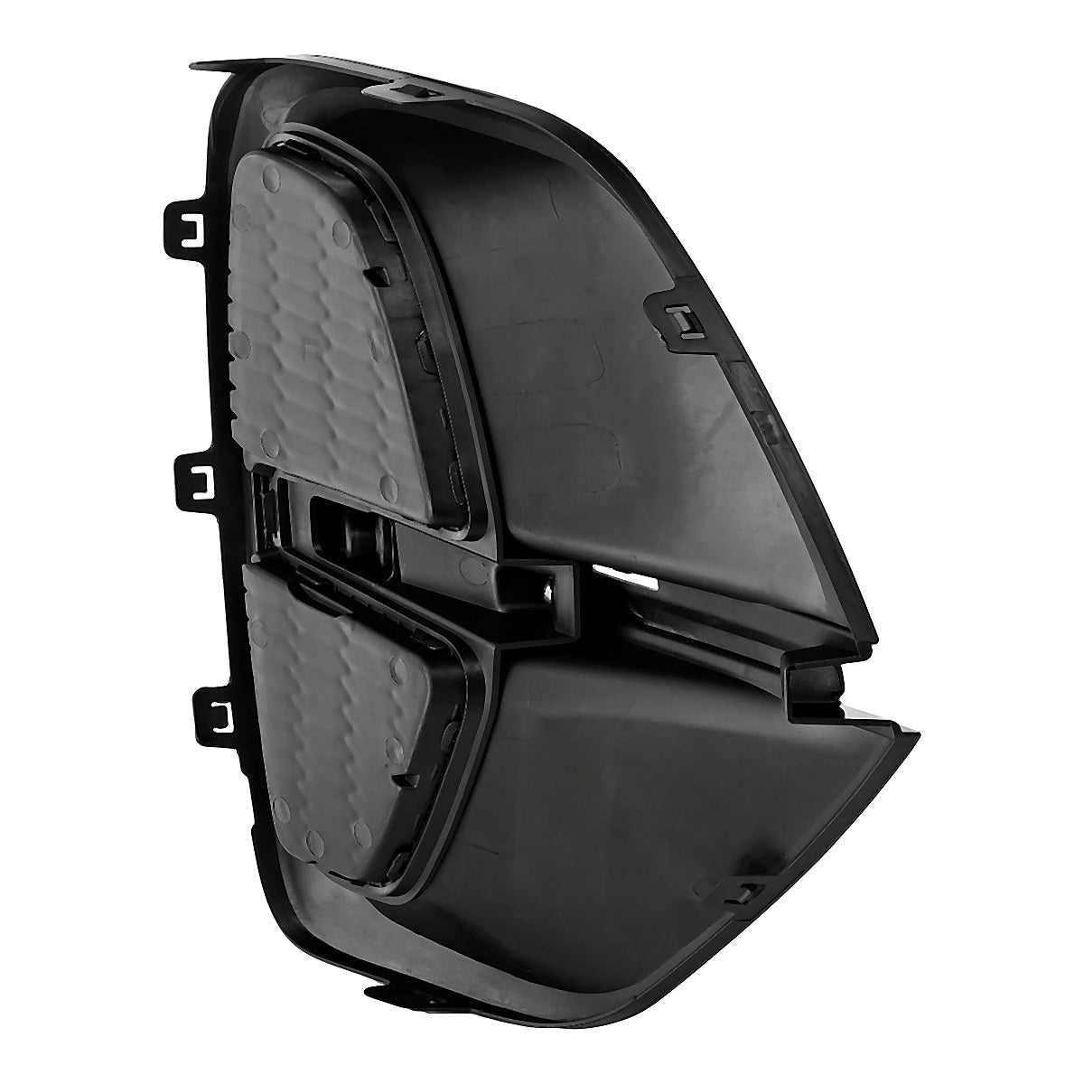 2020-2022 Kia Sportage Fog Light Cover Front Driver Side Ptd Black Finish Front Wheel Drive – Side View (KI1038151)