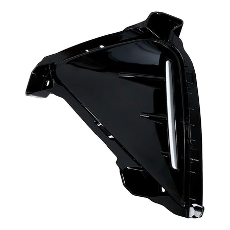2022-2024 Kia Forte Grille Front Driver Side Gloss Black With Gray Trim Sdn Gt/ Gt-Line – Front View (KI1038164)