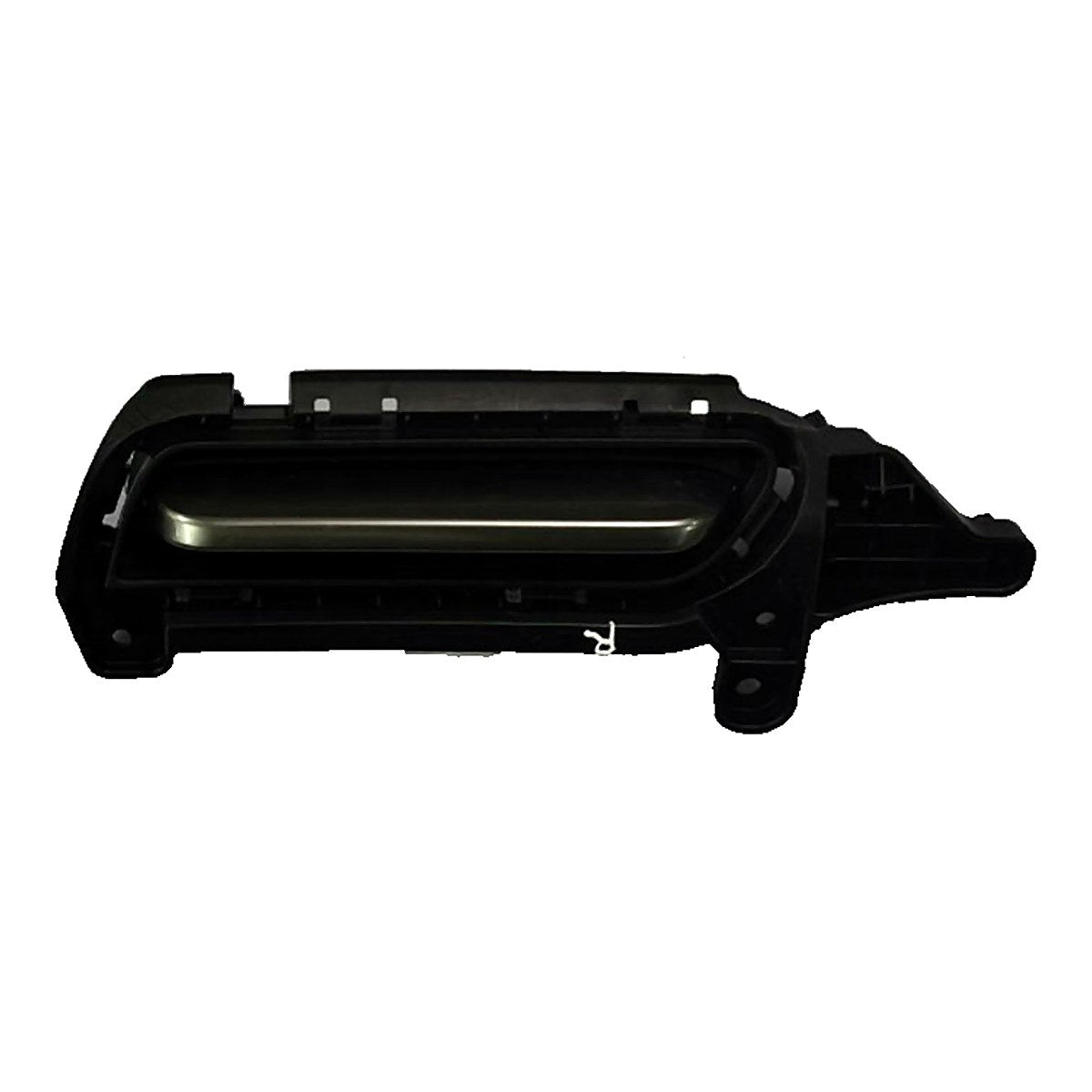 2023-2025 Kia Telluride Bumper Air Duct Driver Side (Outer Molding) Black With Silver Molding / Sx / All X-Line / X-Pro Pkgs – KI1038177