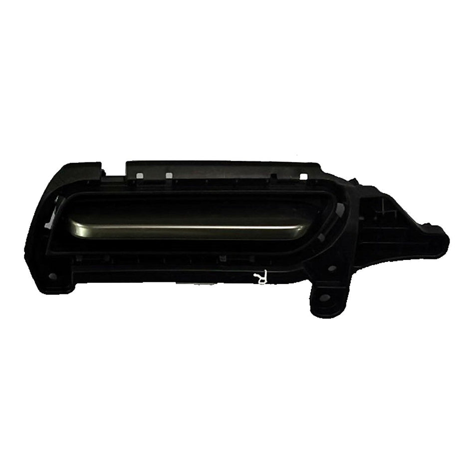 2023-2025 Kia Telluride Bumper Air Duct Driver Side (Outer Molding) Black With Silver Molding / Sx / All X-Line / X-Pro Pkgs – KI1038177