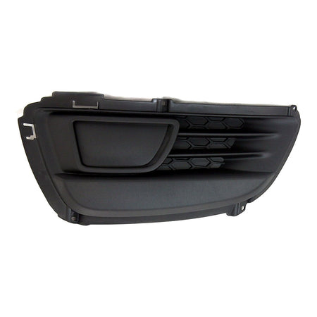 2009-2010 Kia Magentis Fog Light Cover Front Passenger Side Matte-Black Without Hole – Front View (KI1039104)