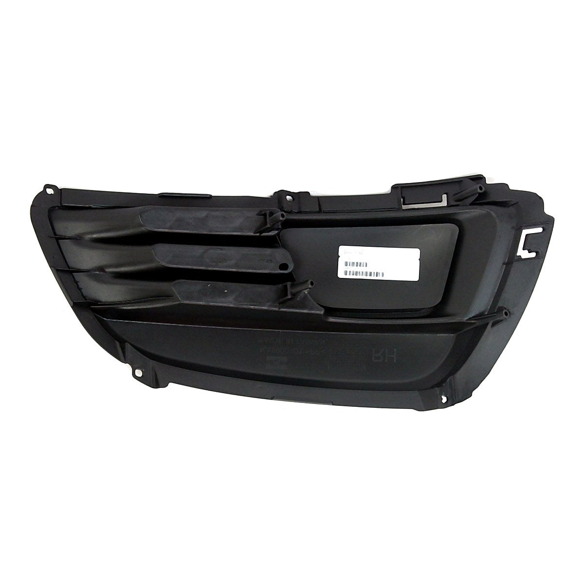 2009-2010 Kia Magentis Fog Light Cover Front Passenger Side Matte-Black Without Hole – Back View (KI1039104)