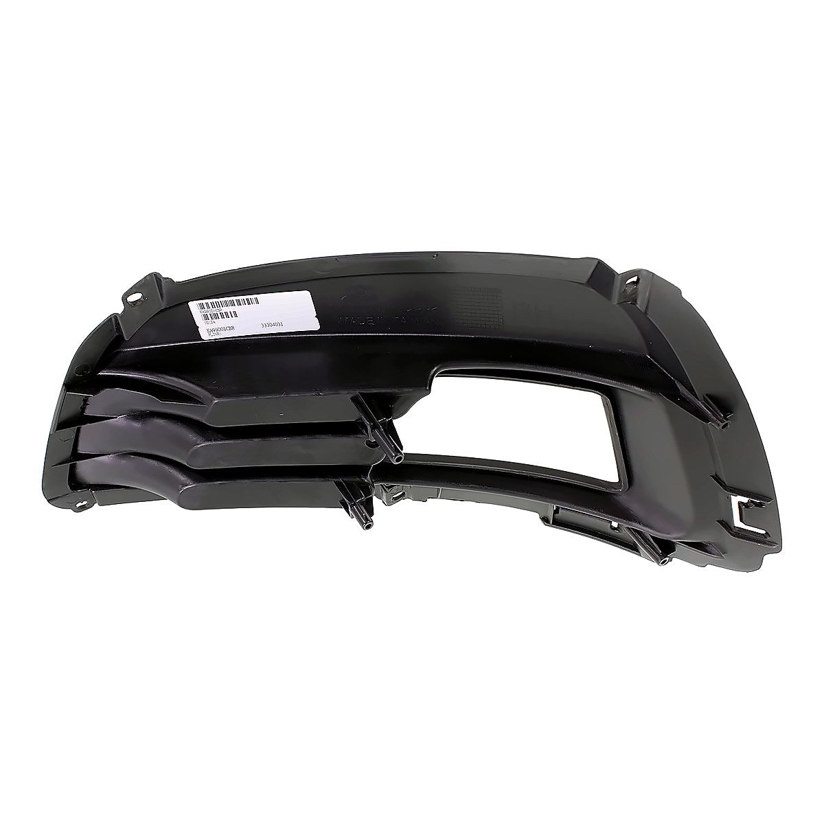 2009-2010 Kia Magentis Fog Light Cover Front Passenger Side Matte-Black With Hole – Back View (KI1039106)
