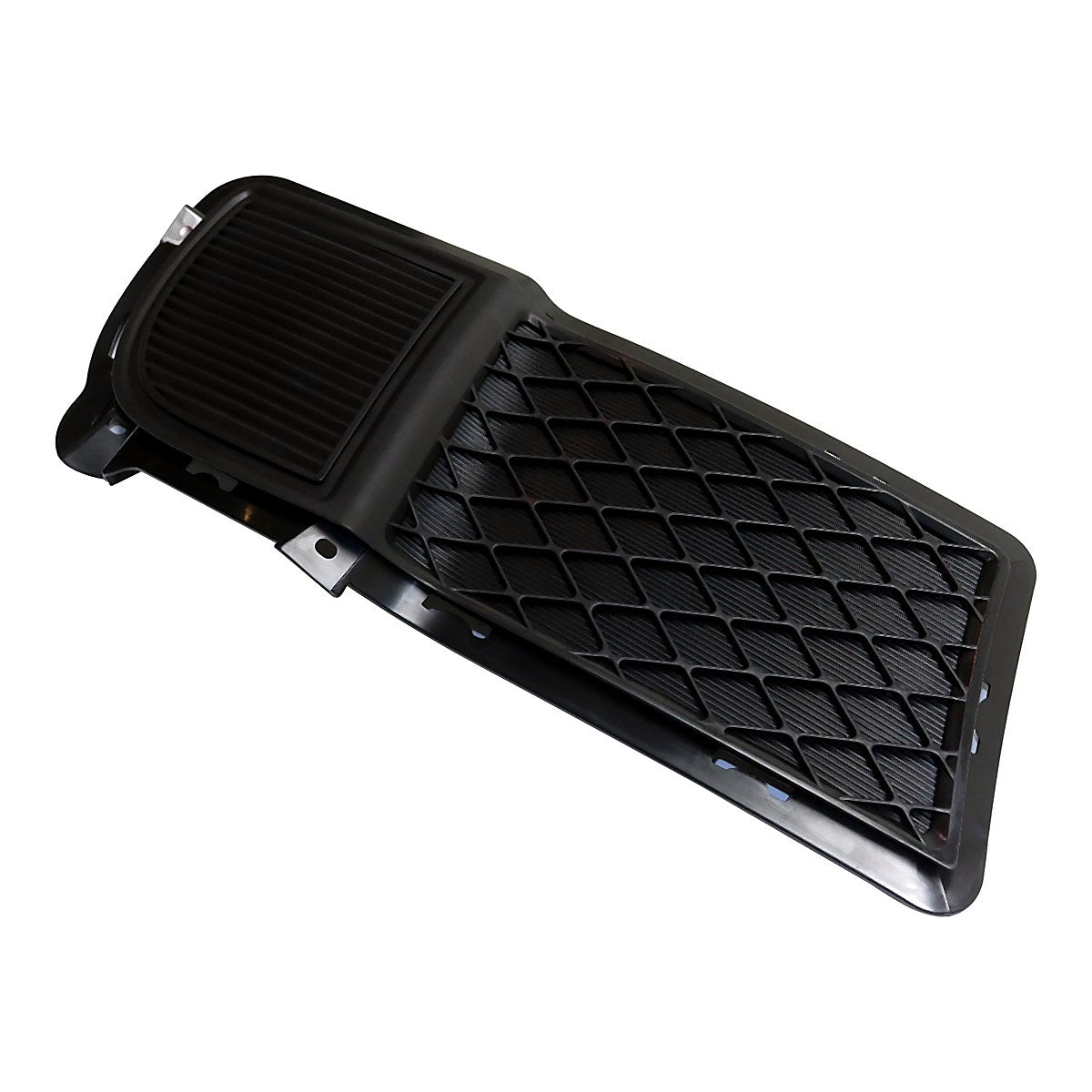 2010-2013 Kia Forte Fog Light Cover Front Passenger Side Matt-Black – Side View (KI1039112)