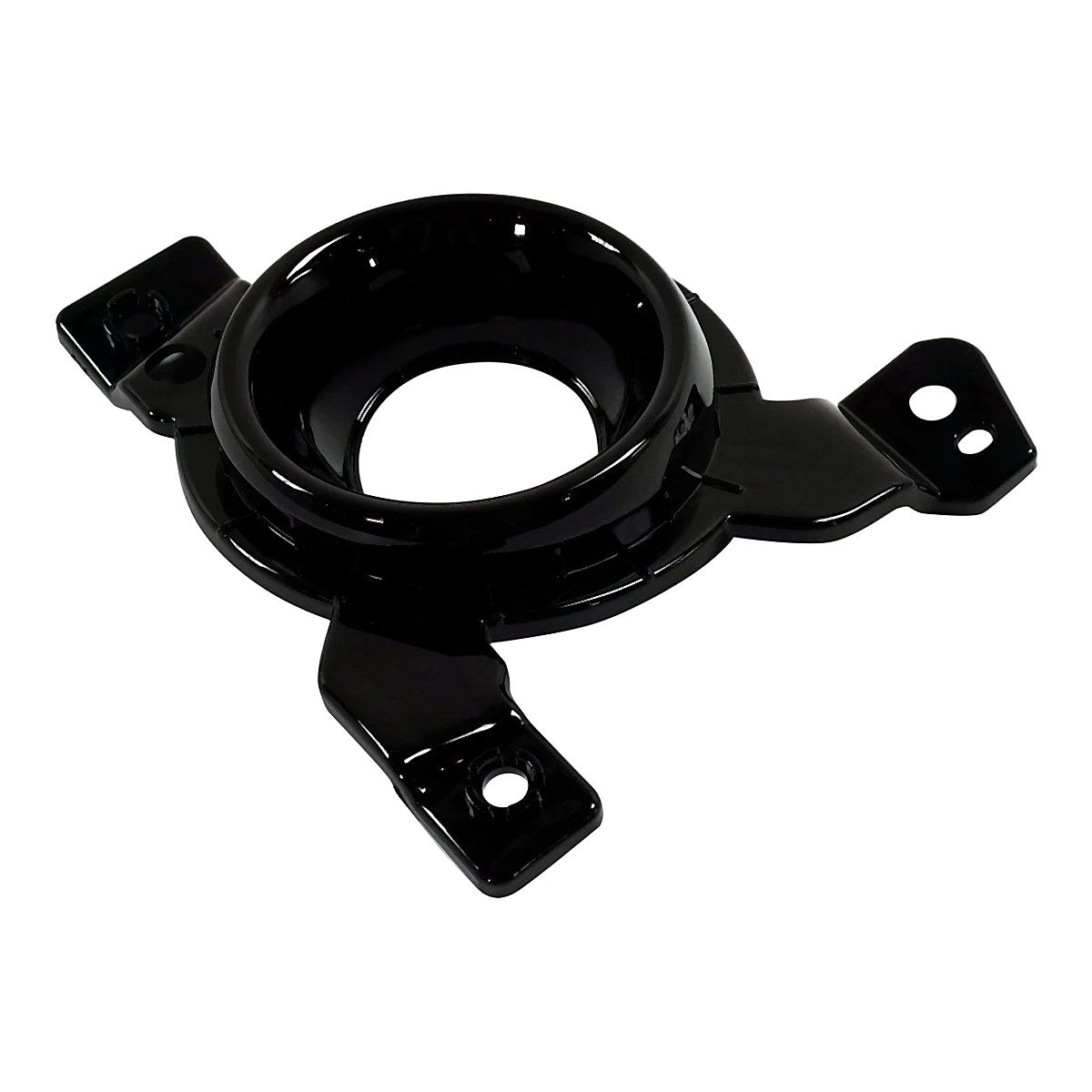 2019-2021 Kia Forte Fog Light Bezel Front Passenger Side Gloss Black Finish S/Ex Model (Mounted In Lower Grille) – Side View (KI1039136)