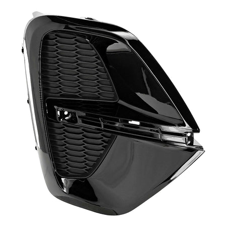 2020-2022 Kia Sportage Fog Light Cover Front Passenger Side Ptd Black Front Wheel Drive – Side View (KI1039151)