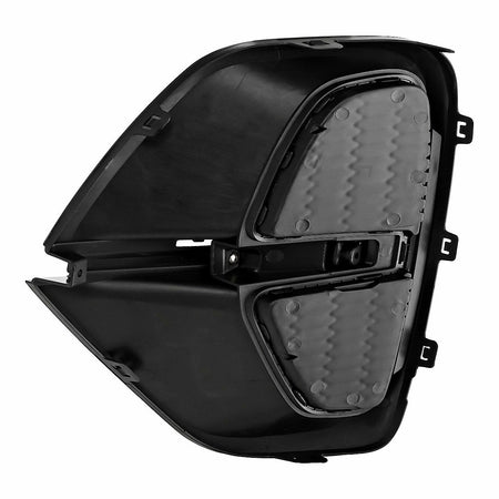 2020-2022 Kia Sportage Fog Light Cover Front Passenger Side Ptd Black Front Wheel Drive – Side View (KI1039151)