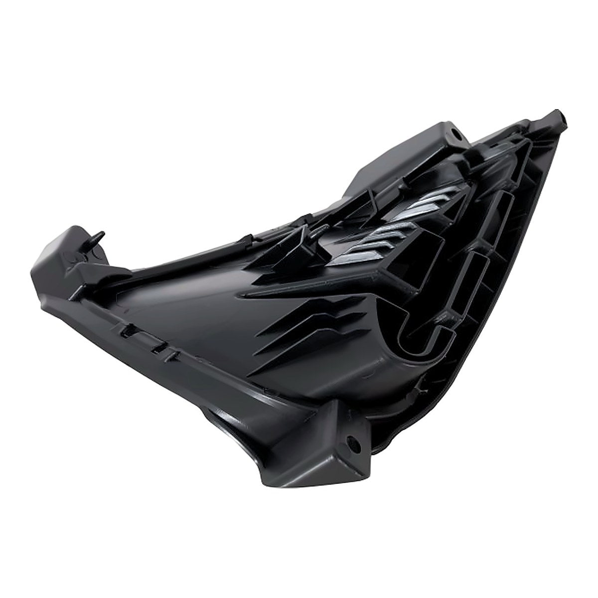 2022-2024 Kia Forte Grille Front Passenger Side Gloss Black With Gray Trim Sdn Gt/ Gt-Line – Side View (KI1039164)