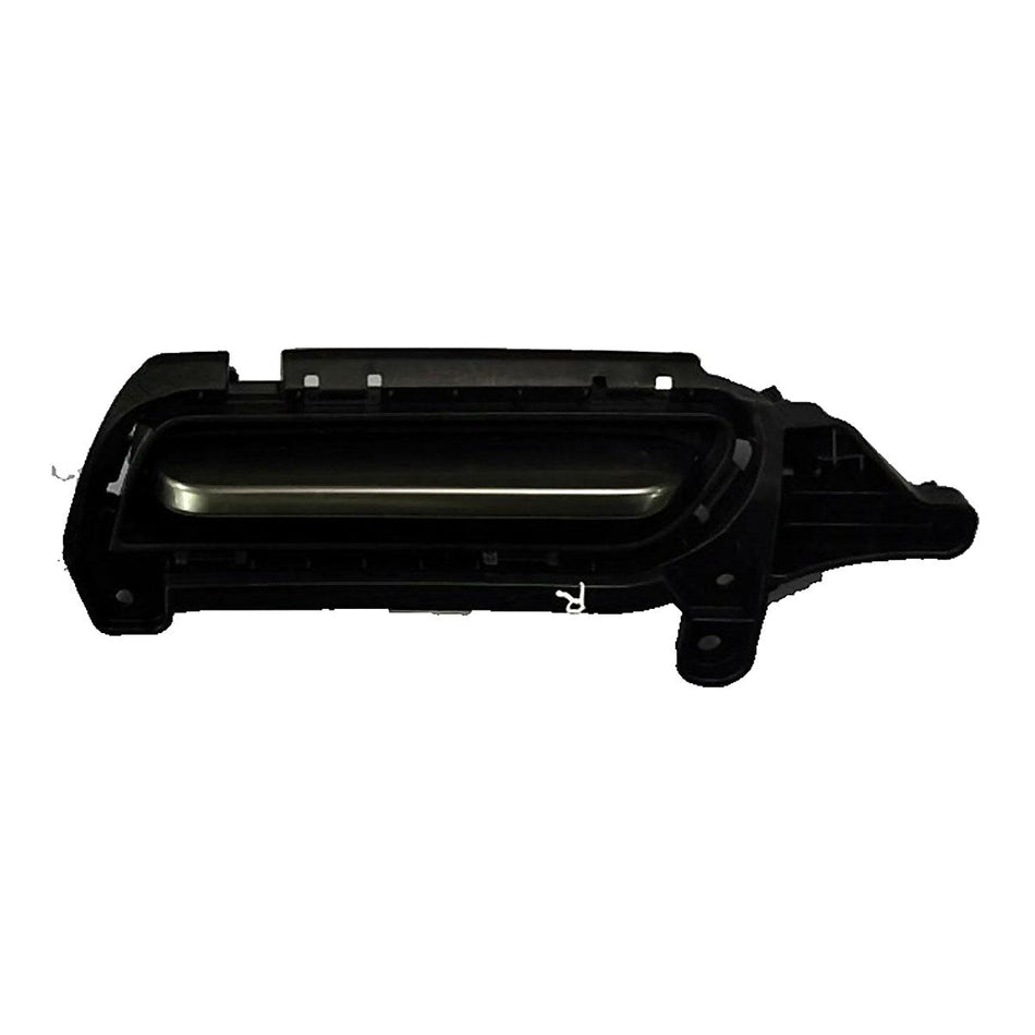 2023-2025 Kia Telluride Bumper Air Duct (Outer Molding) Passenger Side Black With Silver Molding For Sx/ All X-Line/ X-Pro Pkgs – KI1039177