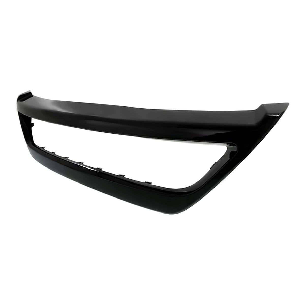 2010-2011 Kia Rio_Sedan Grille Moulding Lower Painted-Black – Side View (KI1044102)