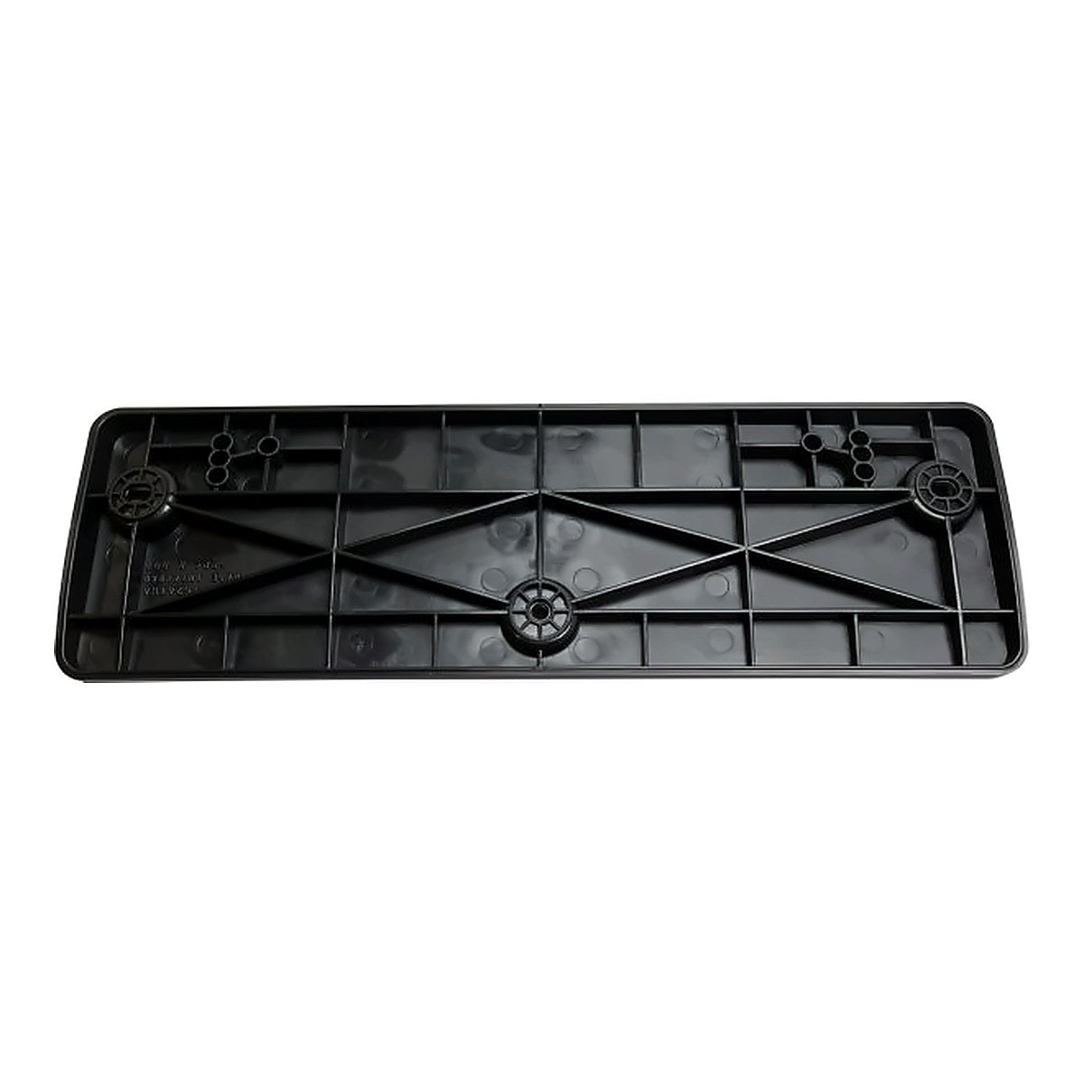 2015-2019 Kia Sedona License Plate Bracket Front Matte Black Except Sx With Limited Models – Back View (KI1068108)