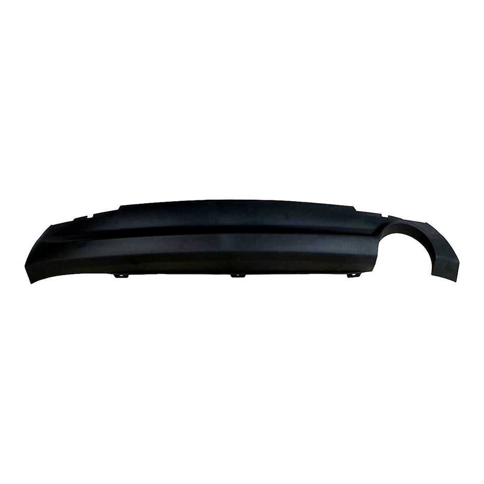2010-2013 Kia Forte Bumper Rear Lower Matte-Black With Right Side Exhaut Hole (Sx )_KI1115101