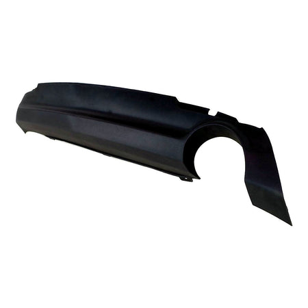 2010-2013 Kia Forte Bumper Rear Lower Matte-Black With Right Side Exhaut Hole (Sx )_KI1115101-3