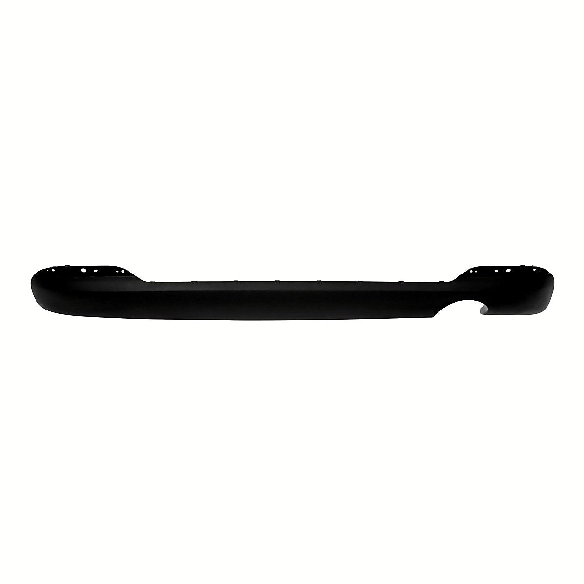 2014-2016 Kia Forte Bumper Rear Lower Matt-Dark Gray With Exht Hole_KI1115105