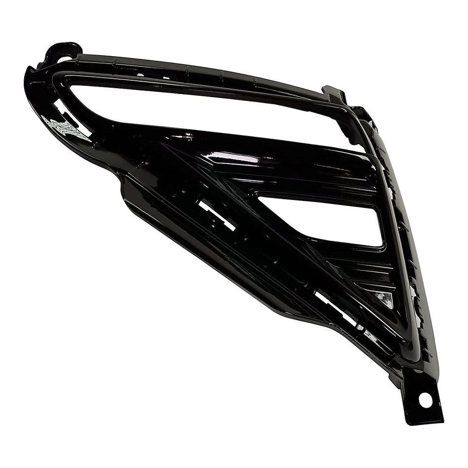 2019-2021 Kia Forte Grille Rear Driver Side Ptd Black Ex/Lxs/S Model – Front View (KI1138101)