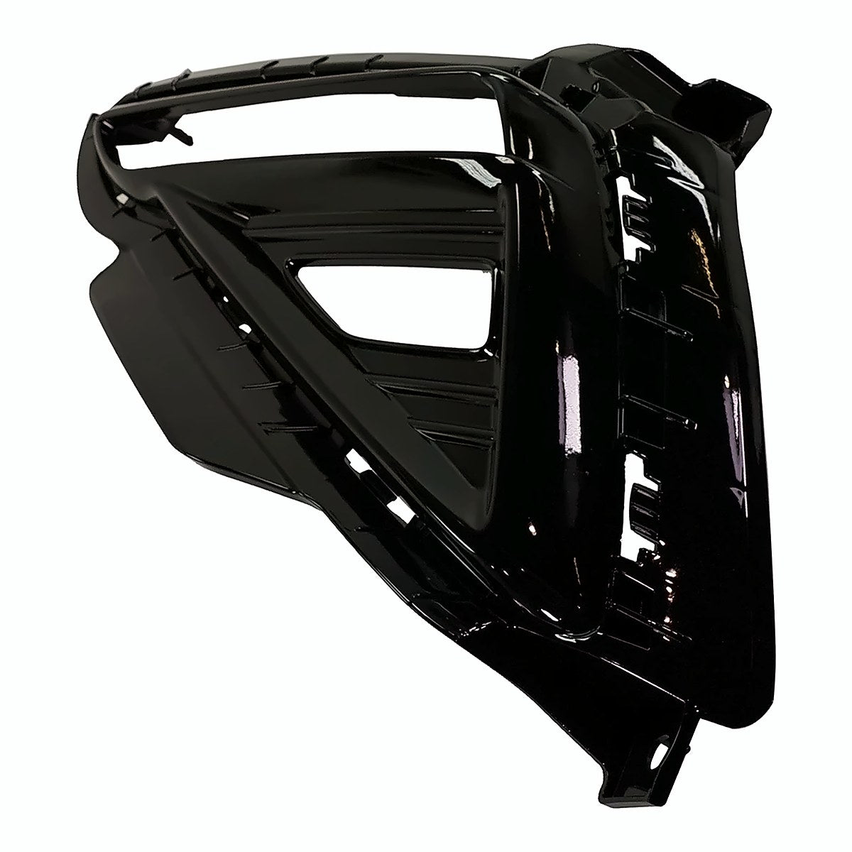 2019-2021 Kia Forte Grille Rear Driver Side Ptd Black Ex/Lxs/S Model – Side View (KI1138101)