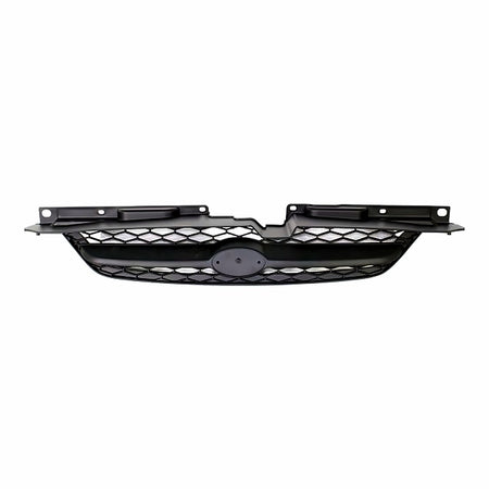 2003-2005 Kia Rio_Sedan Grille Painte Black – Front View (KI1200115)