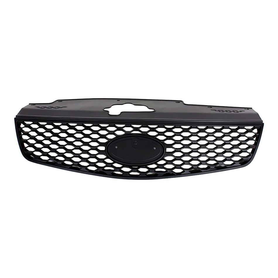 2006-2009 Kia Rio_Sedan Grille Black – Front View (KI1200125)