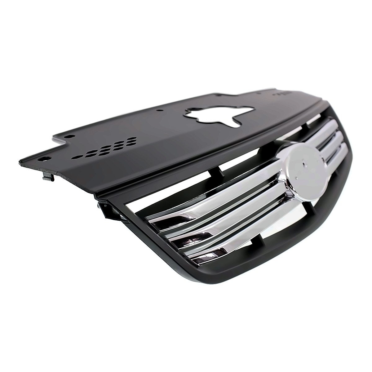 2007 Kia Rio_Sedan Grille Chrome/Black – Side View (KI1200129)