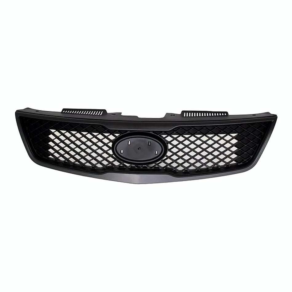 2010 Kia Forte Grille Black With Textured Moulding Sdn – Front View (KI1200138)