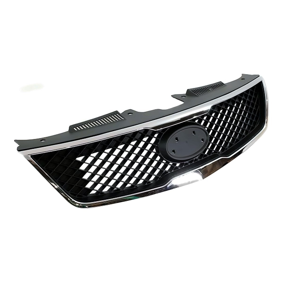 2010 Kia Forte Grille Black With Chrome Moulding Sdn – Side View (KI1200139)