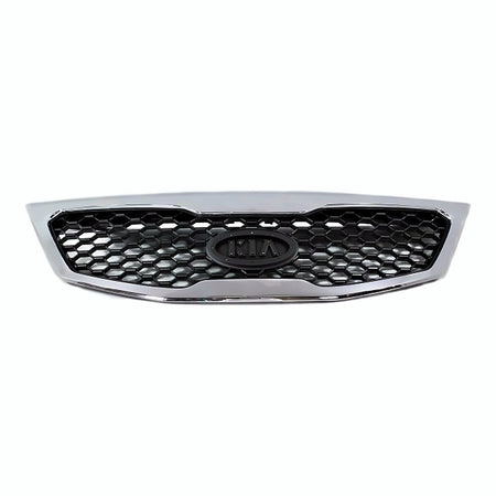 2011-2013 Kia Sorento Grille Chrome/Black Ex/Lx – Front View (KI1200140)