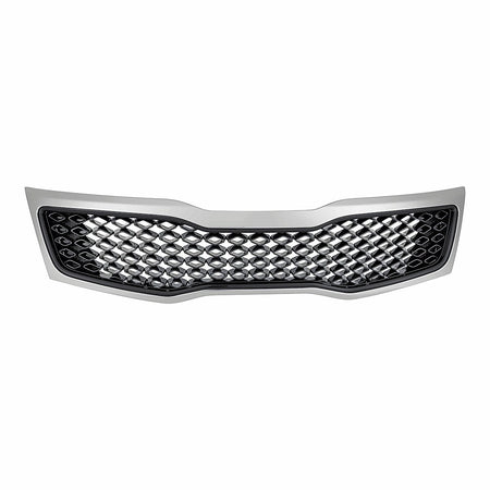 2011-2013 Kia Optima Grille With Chrome Moulding For Korea Built Ex And Lx Models – Front View (KI1200143)