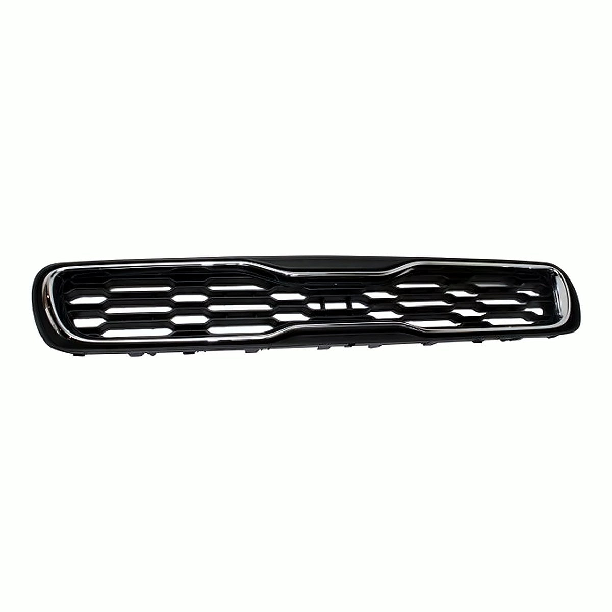 2012-2013 Kia Soul Grille Black With Chrome Moulding – Front View (KI1200149)