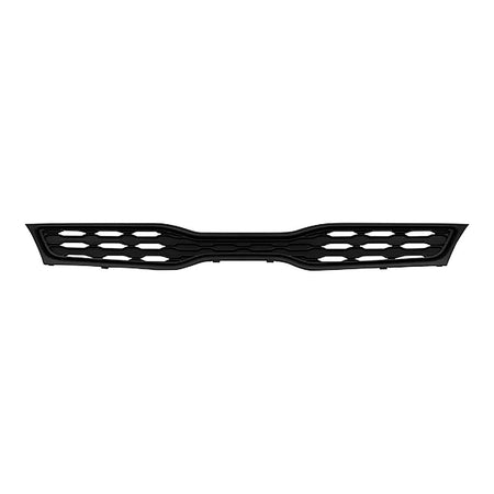 2012-2015 Kia Rio_Hatchback Grille Upper Matte-Black Without Fog Light Type – Front View (KI1200153)