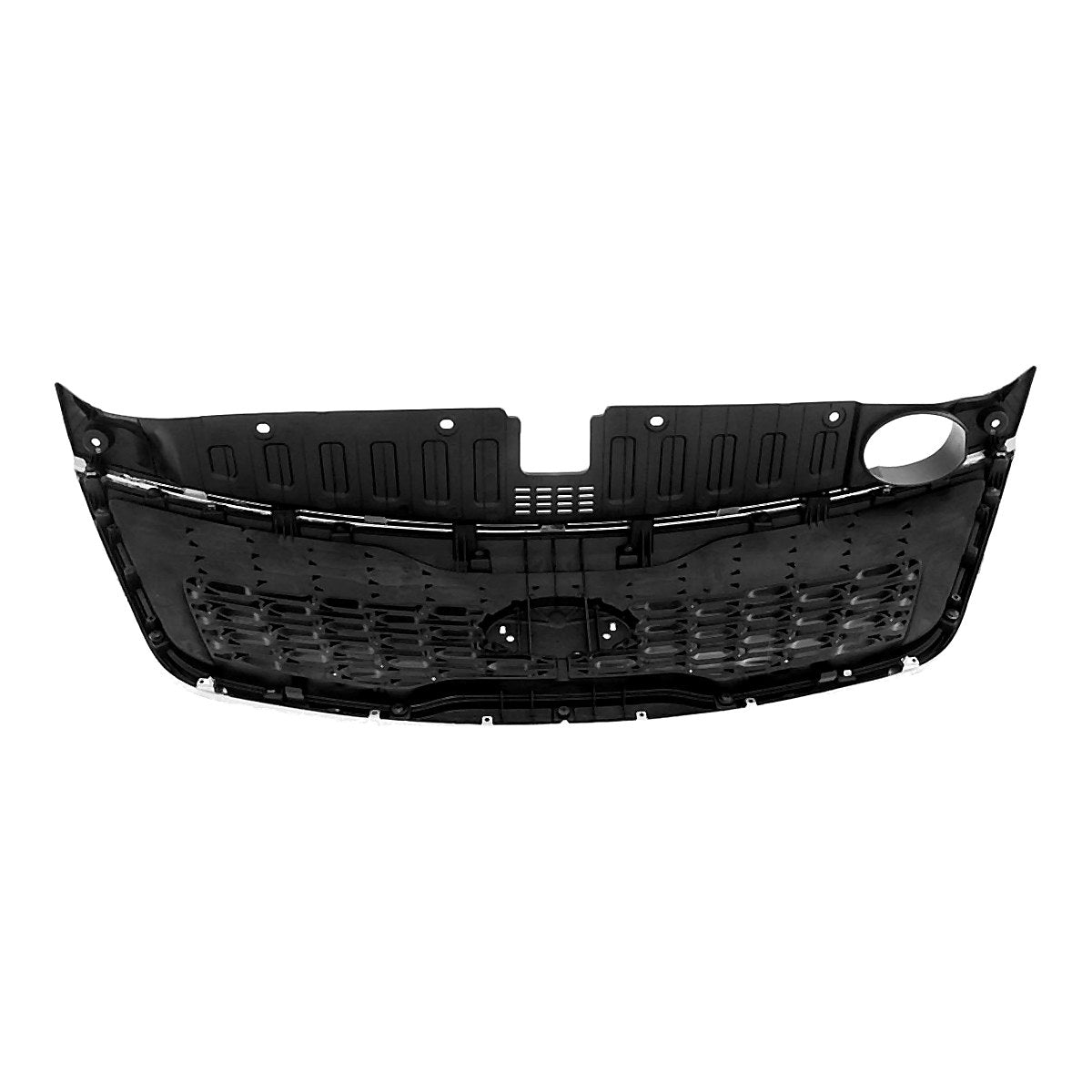 2014-2015 Kia Sorento Grille Painted Black With Chrome Moulding – KI1200155-5