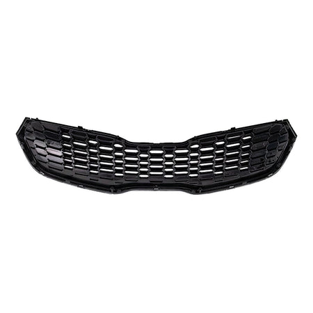 2014-2016 Kia Forte Grille Painted Dark Silver With Chrome Moulding For Ex – Back View (KI1200156)