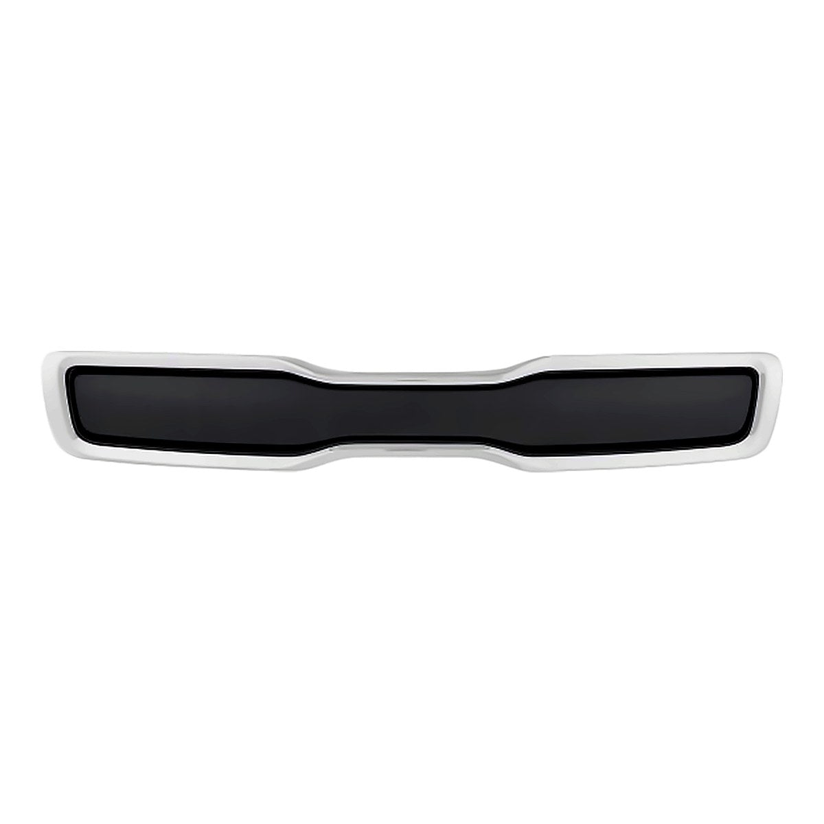 2014-2016 Kia Soul Grille With Chrome Moulding Matte Black Textured – Front View (KI1200158)