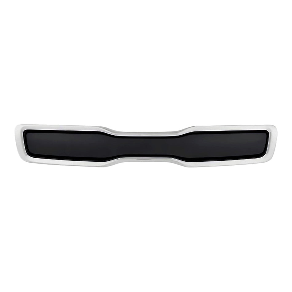2014-2016 Kia Soul Grille With Chrome Moulding Matte Black Textured – Front View (KI1200158)