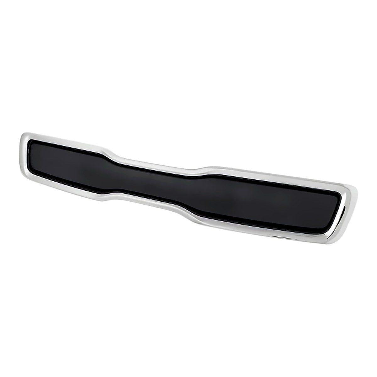 2014-2016 Kia Soul Grille With Chrome Moulding Matte Black Textured – Side View (KI1200158)