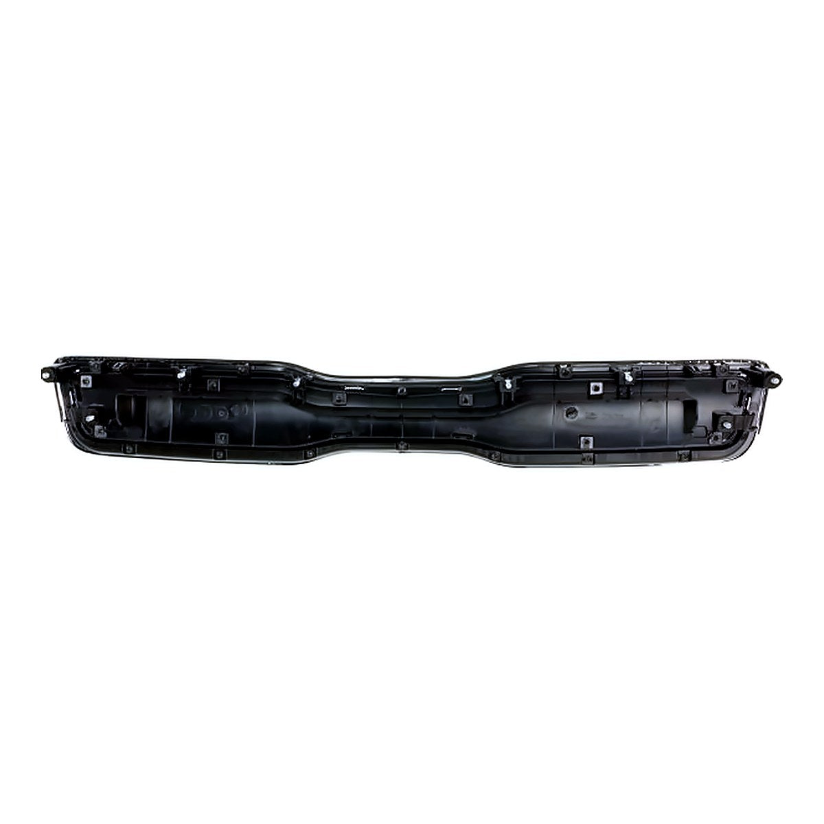 2014-2016 Kia Soul Grille With Chrome Moulding Matte Black Textured – Back View (KI1200158)