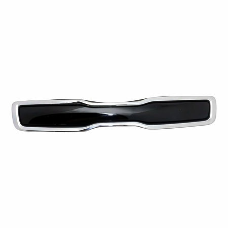 2014-2016 Kia Soul Grille With Chrome Moulding Without Base Shiny Black – Front View (KI1200159)