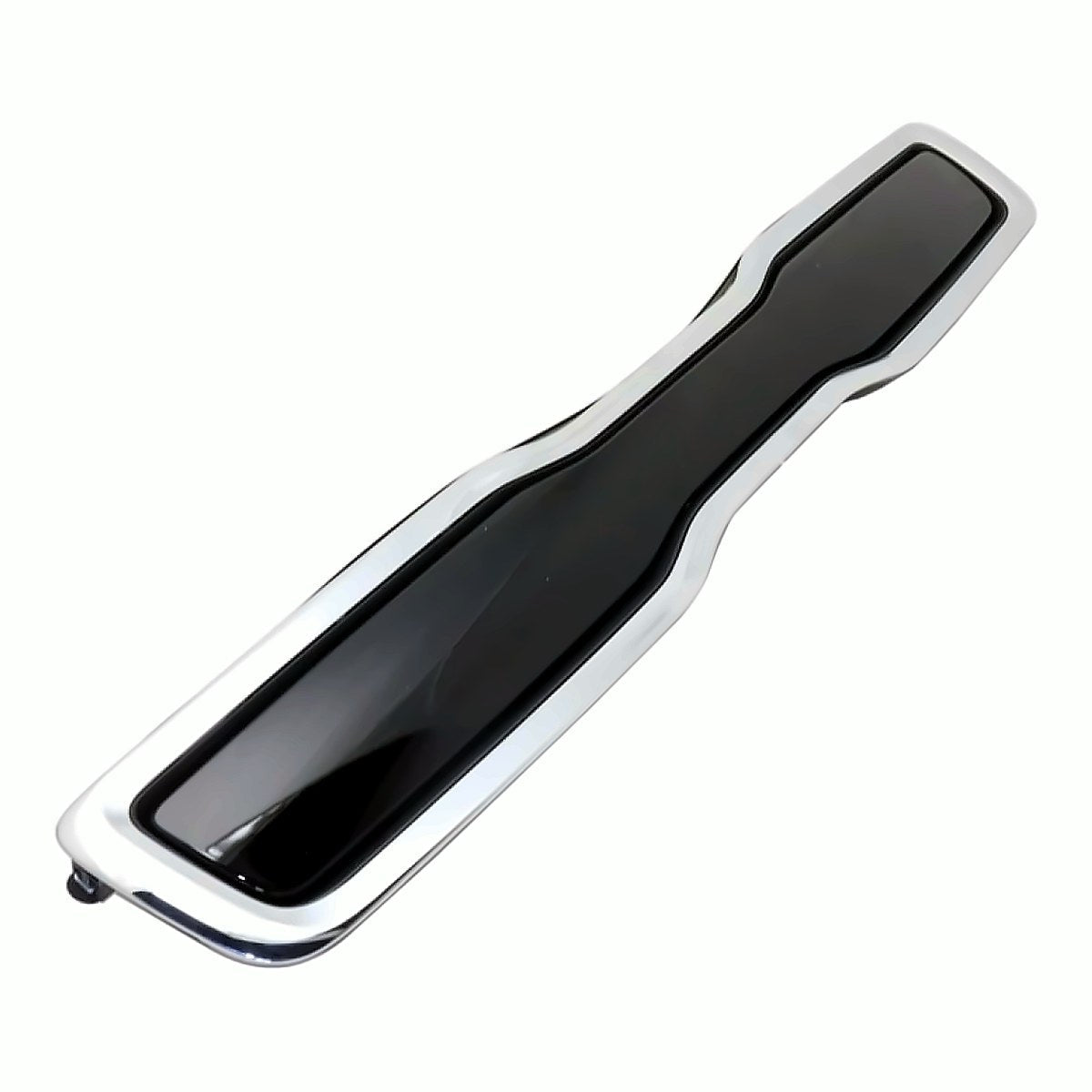 2014-2016 Kia Soul Grille With Chrome Moulding Without Base Shiny Black – Side View (KI1200159)