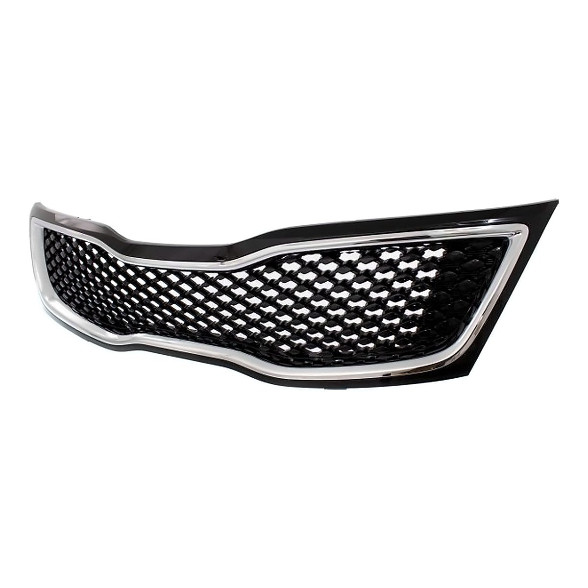 2014-2015 Kia Optima Grille Painted Black With Chrome Moulding Usa Built Sx/Sx-T/Limited – Side View (KI1200161)
